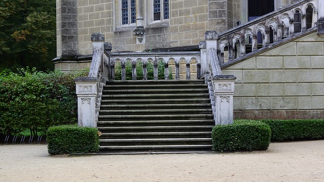 schody do zámku